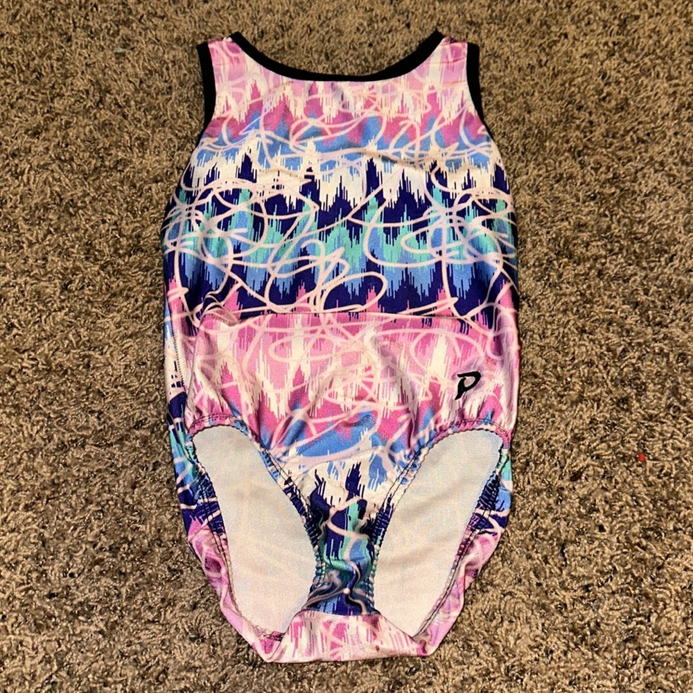 Plum gymnastics leotard